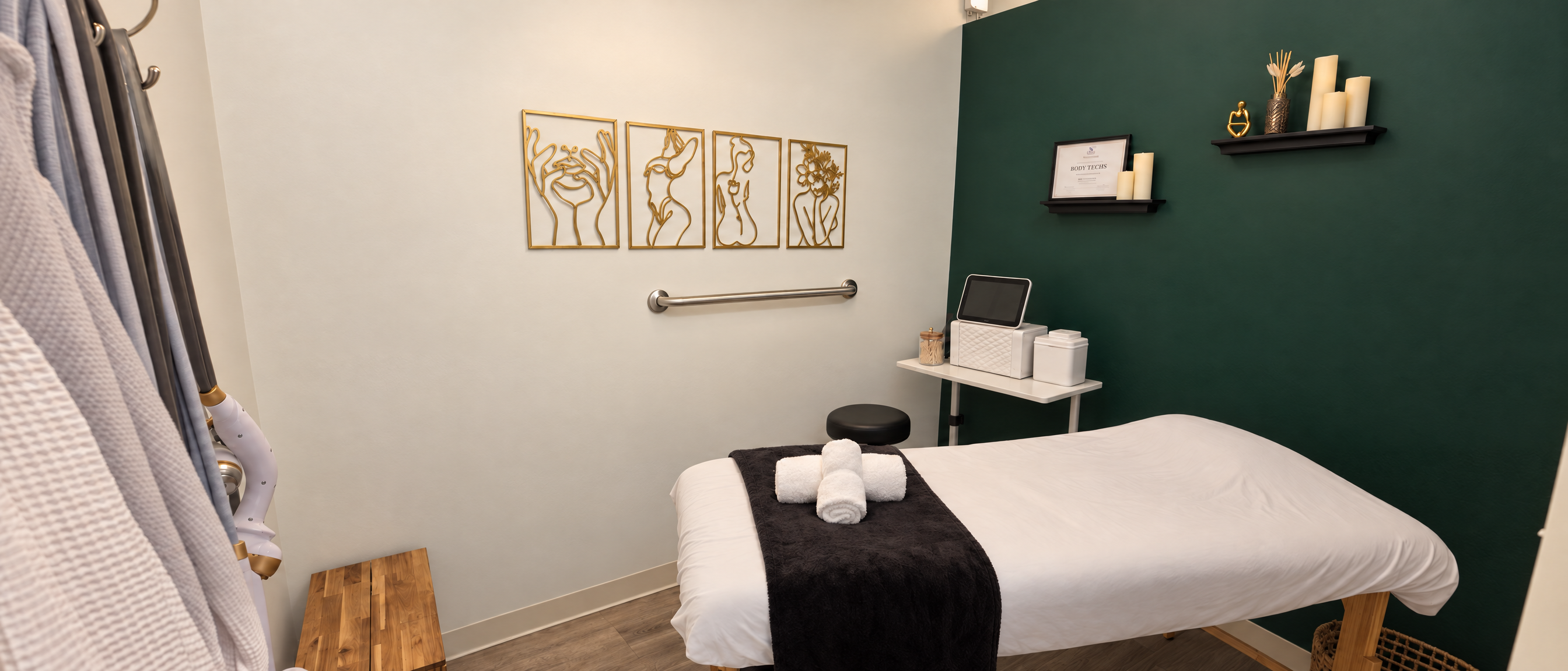 RF Integufirm Skin Tightening treatment room at Body Techs near Minneapolis